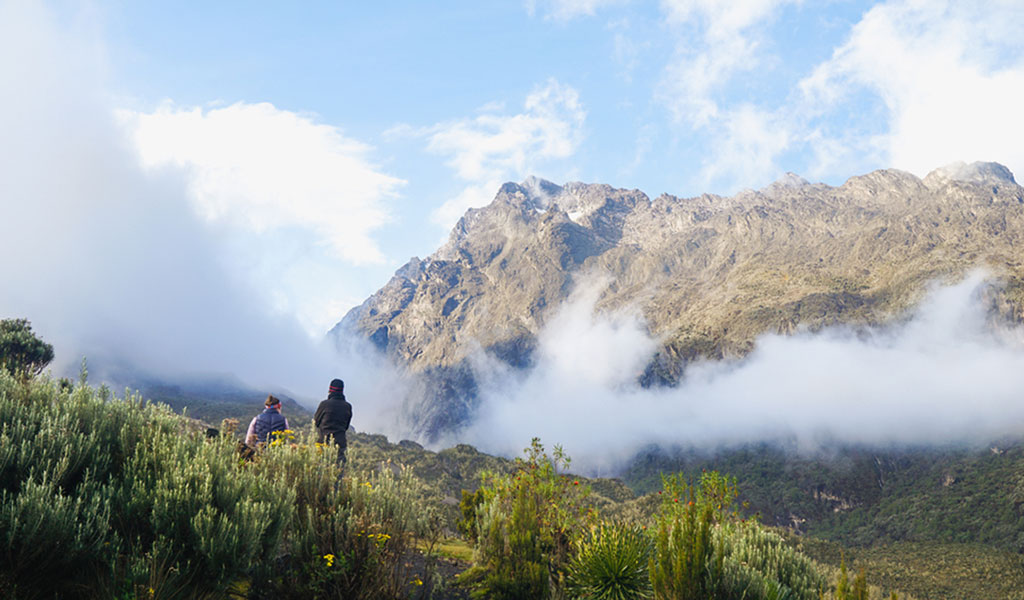Day 6; Kiharo camp – Slope to the starting point to complete your 7 days Rwenzori mountains trekking