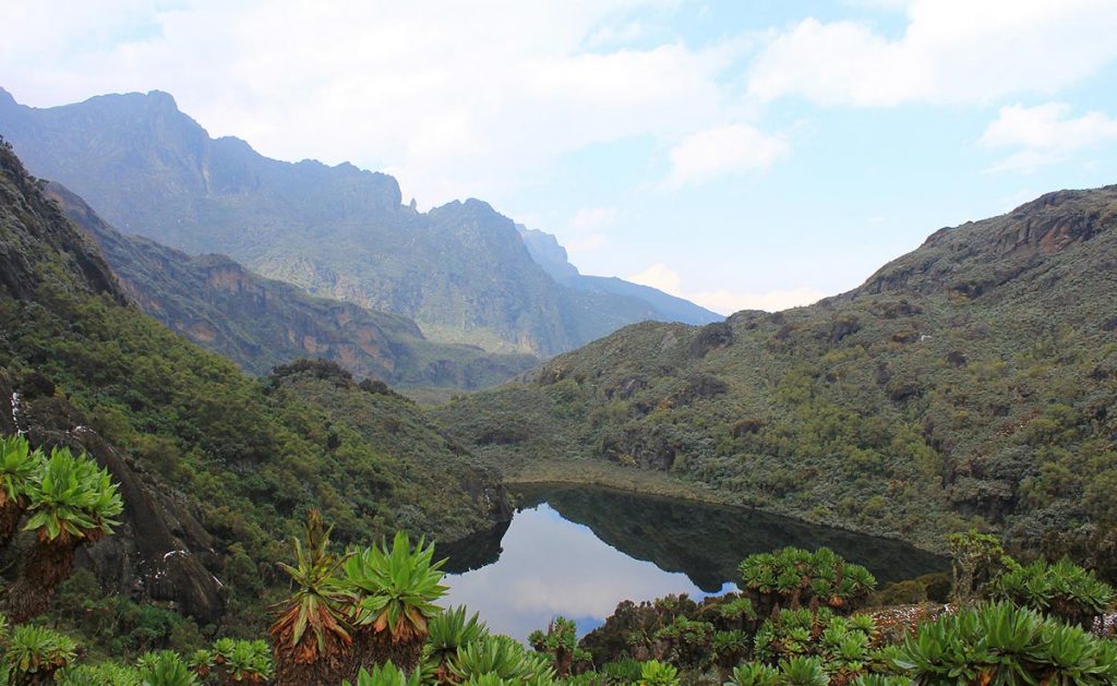 Day 3; Sine camp – Hike to Mutinda camp
